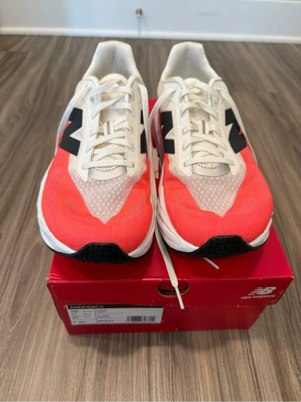 New Balance Men's FuelCell Rebel v5 Running Shoes - Red - US Size M 11